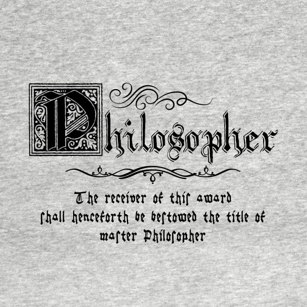 Medieval Master Philosopher by walaodesigns